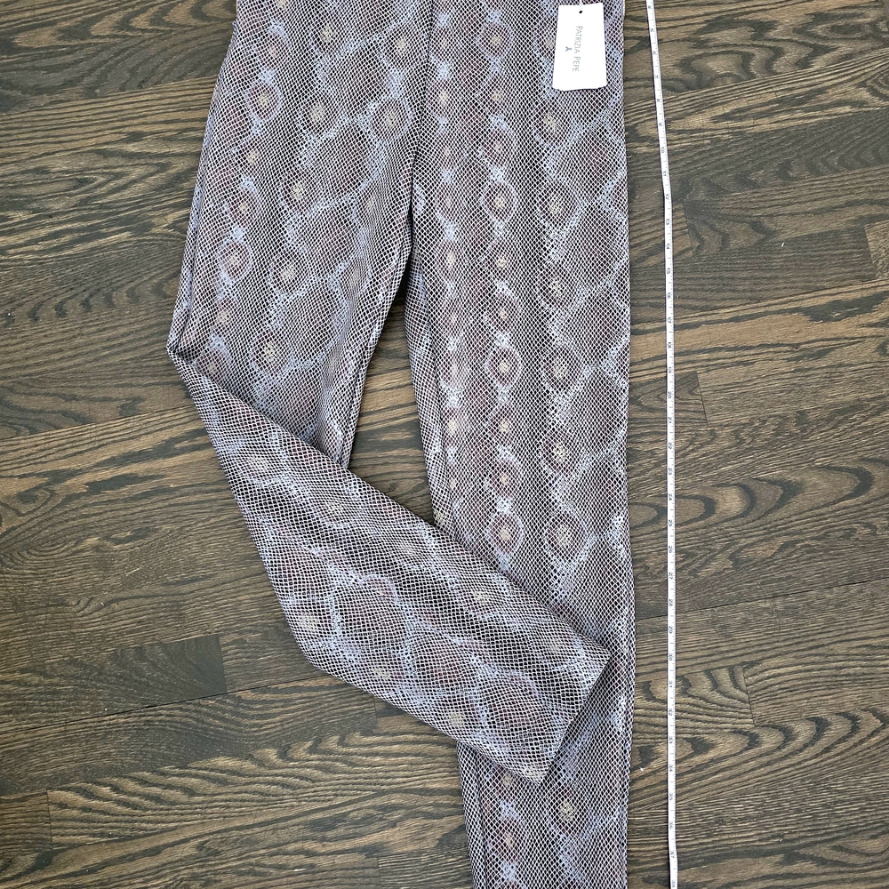 Patrizia Pepe Snakeskin Pants, Size 44, New with tags